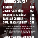 Campaña de Abonados 26/27