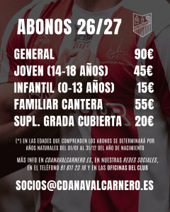 Campaña de Abonados 26/27
